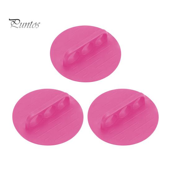 Gentle Exfoliating Tool Shower Gloves with Ergonomic Finger Straps, PET Bath Hygienic Body Brush Scrubber, Deep Cleaning And Dead Skin Removal
