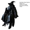 3D Printed Wizard Figurine, Small Wizard Shelf Sitter, Collectible Desktop Ornament for Bookshelves, Desks, TV Cabinets, Home Decor
