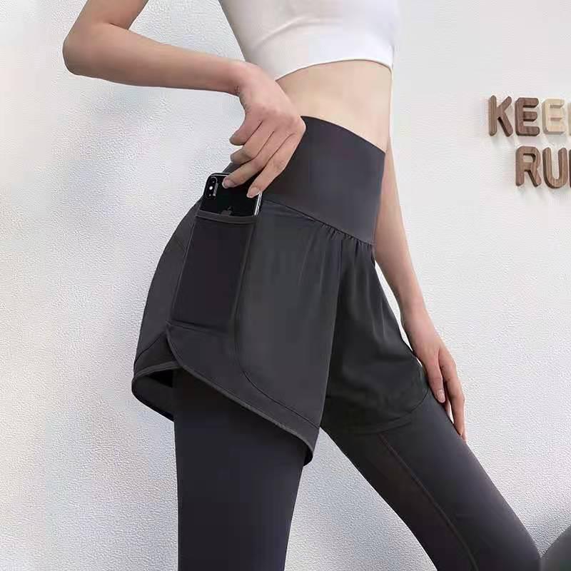 Women s High-Waisted Hip-Lifting Yoga Pants - Stretchy, Quick-Dry, Tight-Fit for Running & Training M чёрный