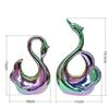 Figuritas de Cisne de Lujo: Decoración Elegante para Entrada, Sala de Estar o Armario