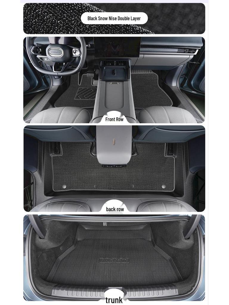 Lynk & Co 07 TPE Floor Mats Full Coverage 2024 Model Interior Accessories