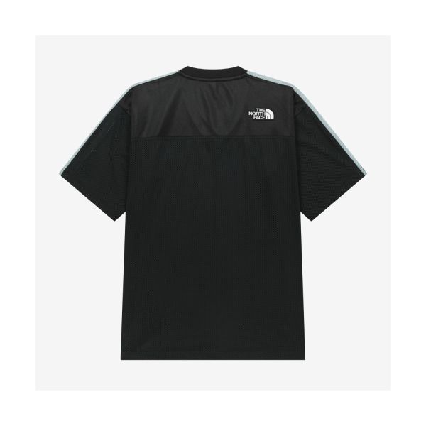 The North Face Aeronet Logo V-Neck Loose Short Sleeve T-Shirt Men tops NT7US18K
