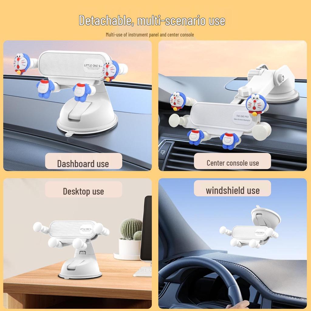 Cute Dashboard Suction Cup Car Phone Holder for Girls