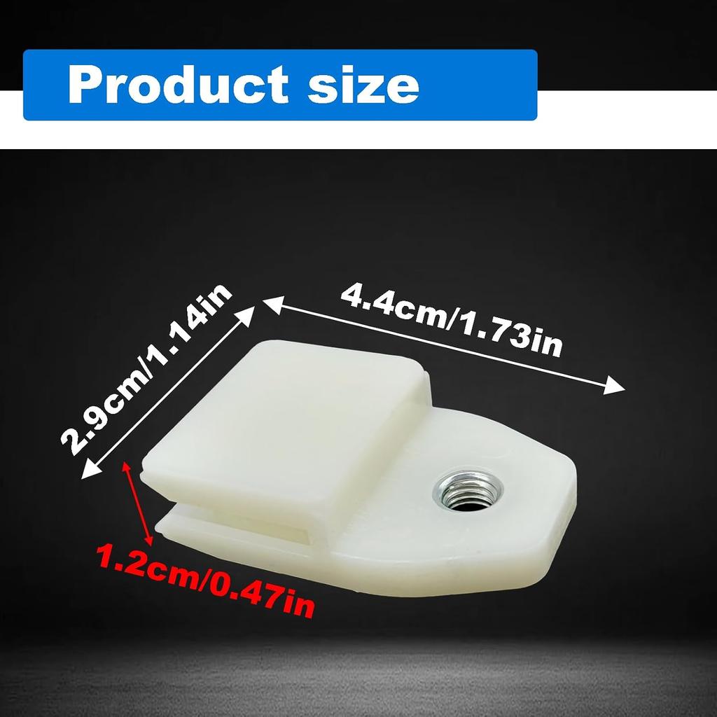 2Pcs Window Door Glass Channel Clips Sash Pivot Compatible with Honda 1988-2015 Honda ACCORD CIVIC