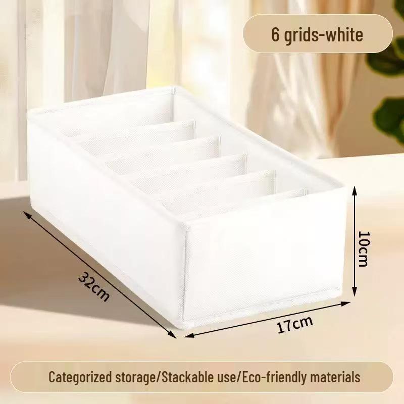 Cross-border Non-woven Underwear Organizer Set: 4-Piece Storage for Bras, Socks, Underwear