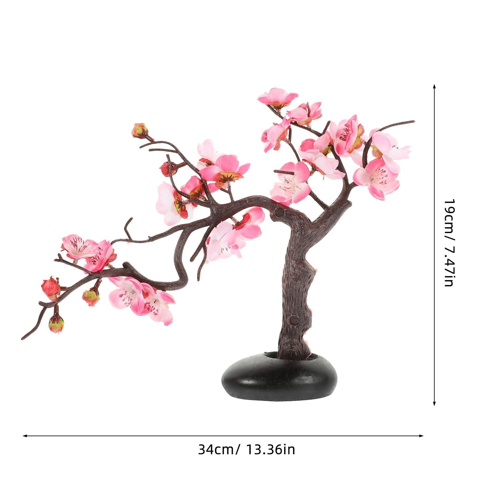 

Plum Blossom Sushi Platter Decoration Lifelike Fake Flower for Sashimi Plate DIY Food Accessory Wear-Resistant Kitchen Dish розовый
