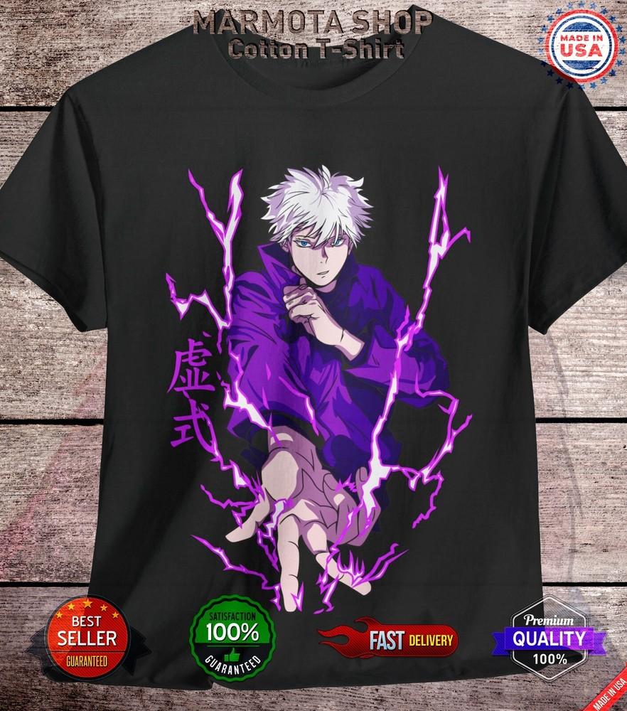 

Gojo Satoru Jujutsu Kaisen T-Shirt Sukuna Anime Japanese Tee Shirt Manga JJK all 2XL