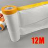 Pre Taped Masking Film Painters Plastic Sheeting Film Tape Car Paint Masking Film Automotive Painting Covering Furniture Tapes