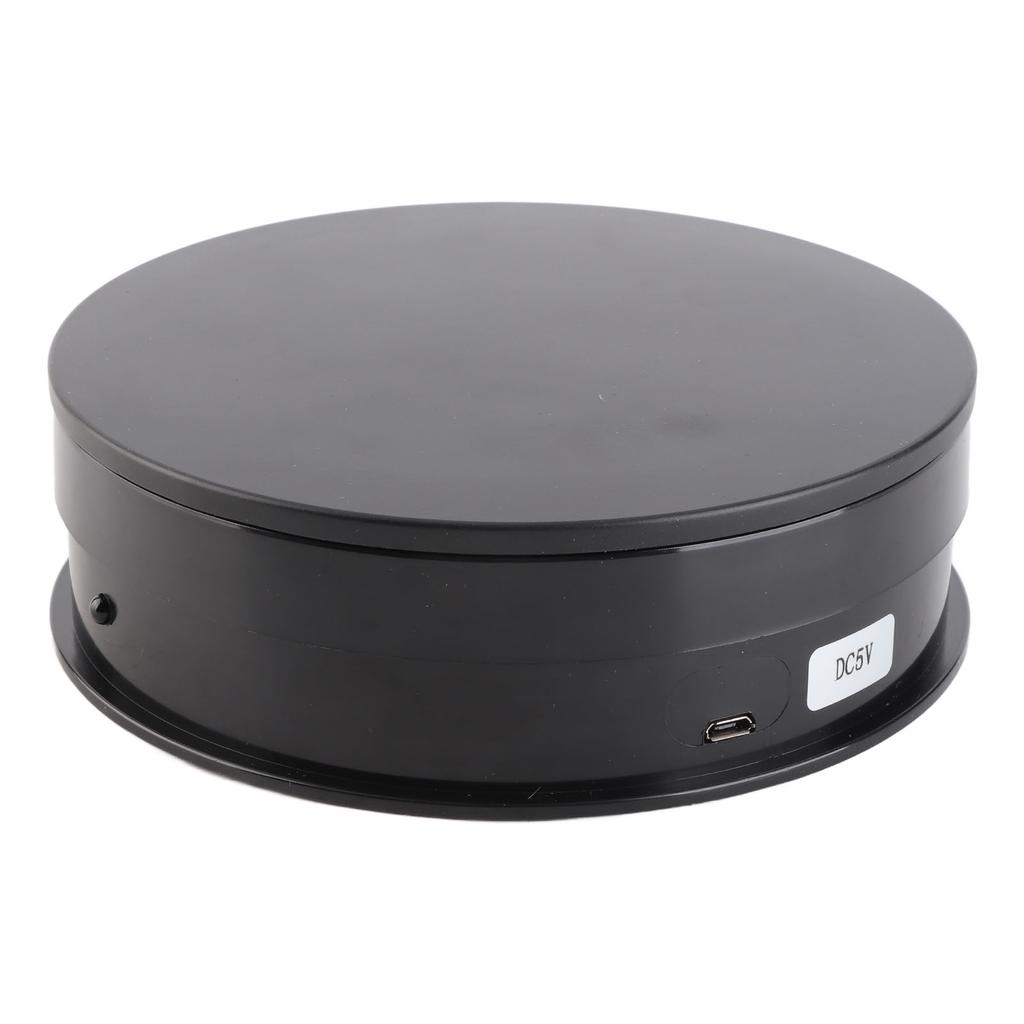 Still Turntable 15cm Remote Control Speed Electric Rotating Turntable Display Stand Photography Video Shooting Props