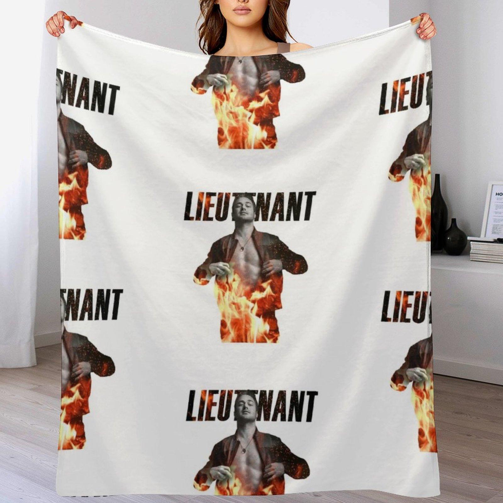 

Lieutenant Kelly Severide from Chicago Fire Throw Blanket Vintage funny gift Flannels Blankets 102x76cm(40x30in)