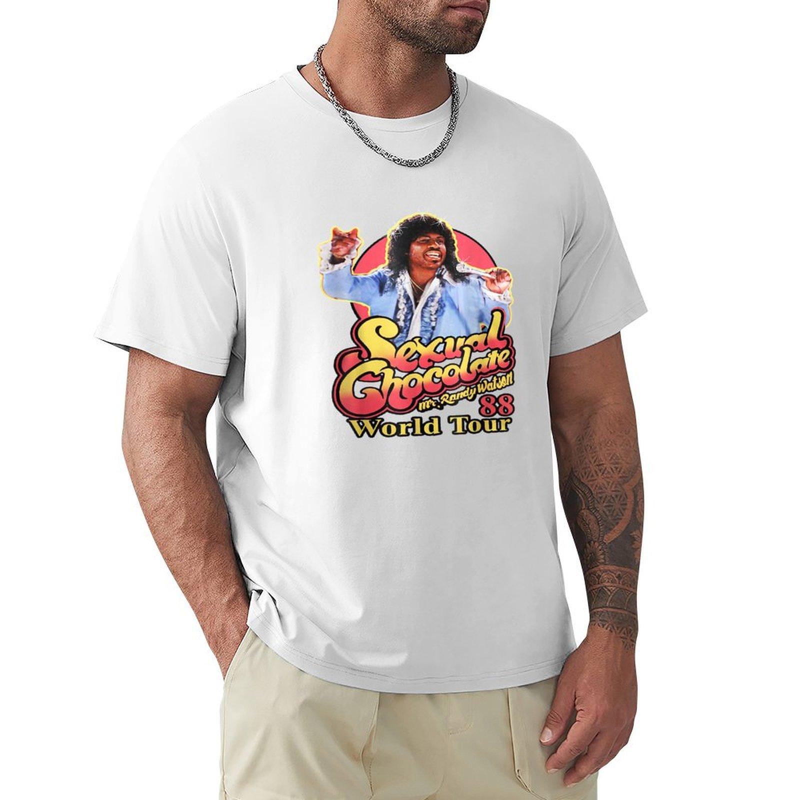 Randywatsonchocolate Tshirt Fashion Simple Casual Tee Shirt S
