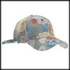 White Fang Cap Floral Pattern Hat Sports Running Outdoor CA659 Women's (Beige)