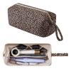 Large Capacity Hair Dryer Storage Bag, Quilted Portable Handheld Travel Case for Curling Iron, Multi-purpose Organizer Pouch KTB