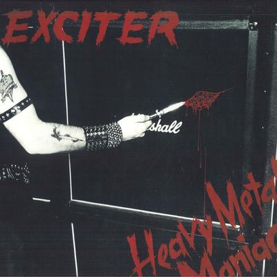 LP-Schallplatte EXCITER – Heavy Metal Maniac NONE Megaforce Record 2008 US Rock