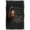 The Lord of the Rings: The Return of the King Aragorn Crownless King Blanket
