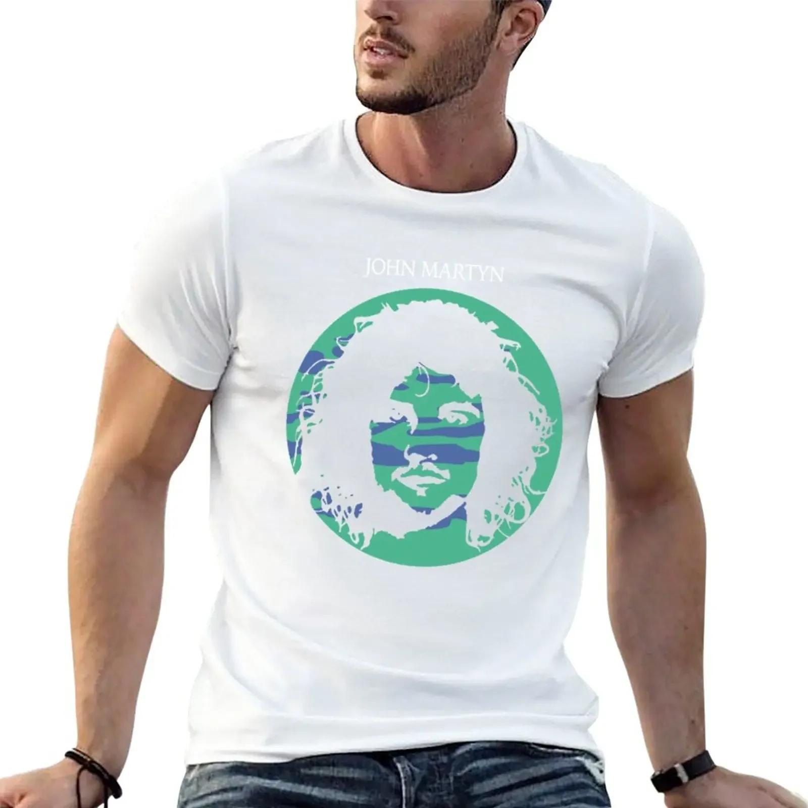 

New John Martyn T-Shirt oversized t shirts hippie clothes custom t shirt tshirts for men 2025 new model 4XL