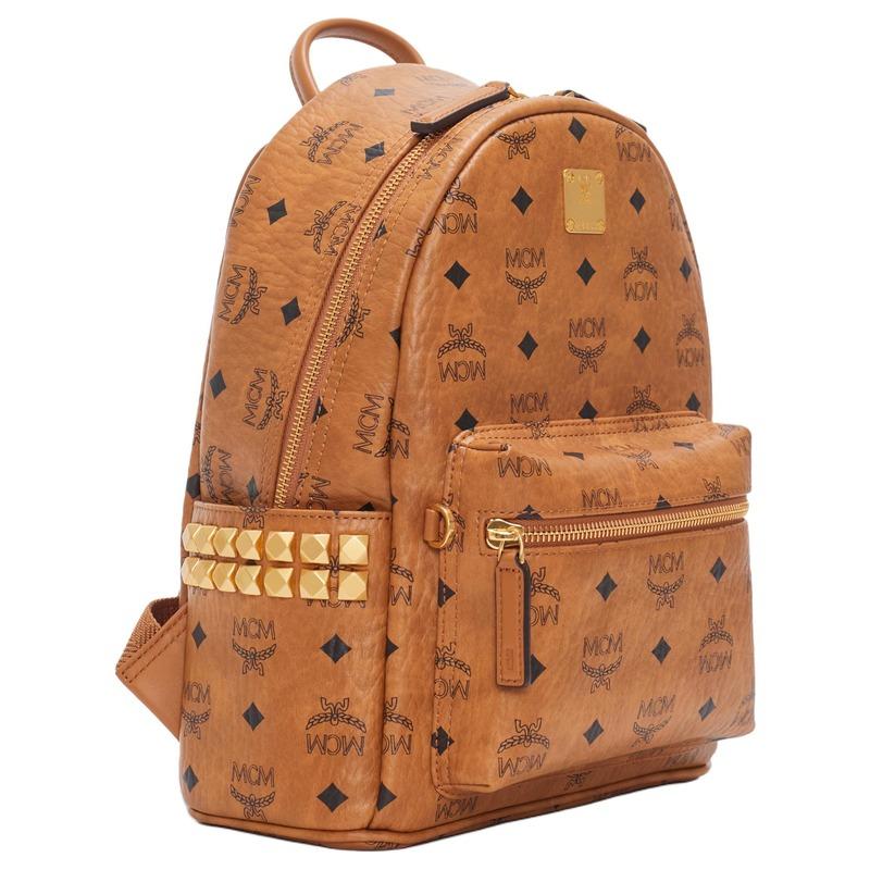 MCM Stark logo Pattern Outdoor Sports Backpack MMKGSVE03CO001