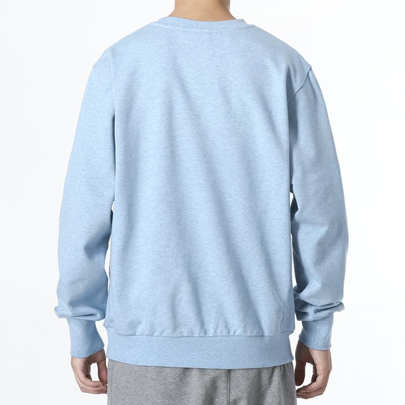 Nike Standard Issue Fleece Crew Neck Sweatshirt Men Tops Blue DQ5821-494