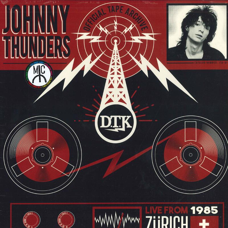 

LP Record JOHNNY THUNDERS - Live From Zürich 1985 JTA01 Chunklet Indust 2020 US Rock