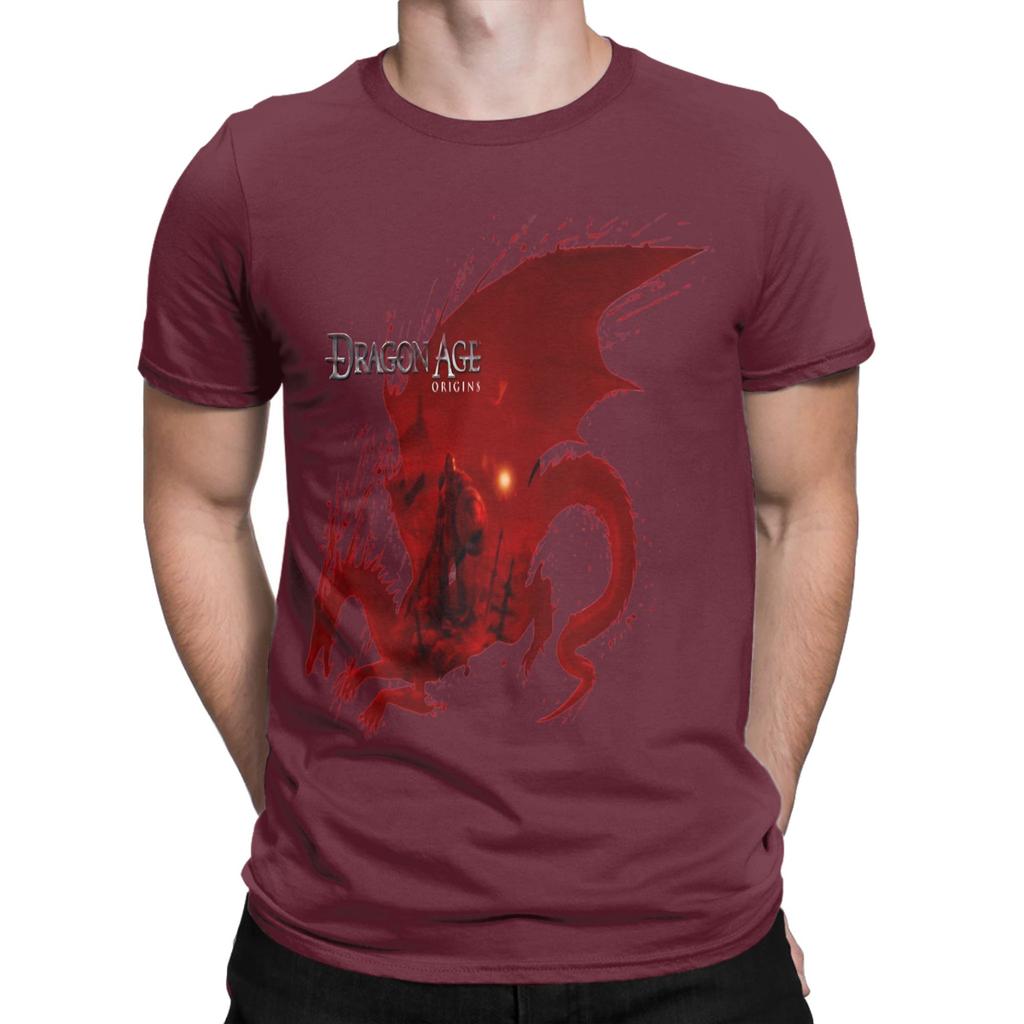 Origins Novelty Graphic 100 Cotton Tshirt Dragon Age Tees Tops For Unisex