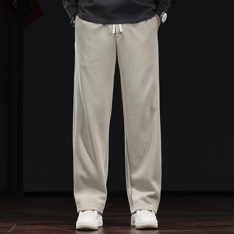 Мужские повседневные брюки свободного прямого кроя M