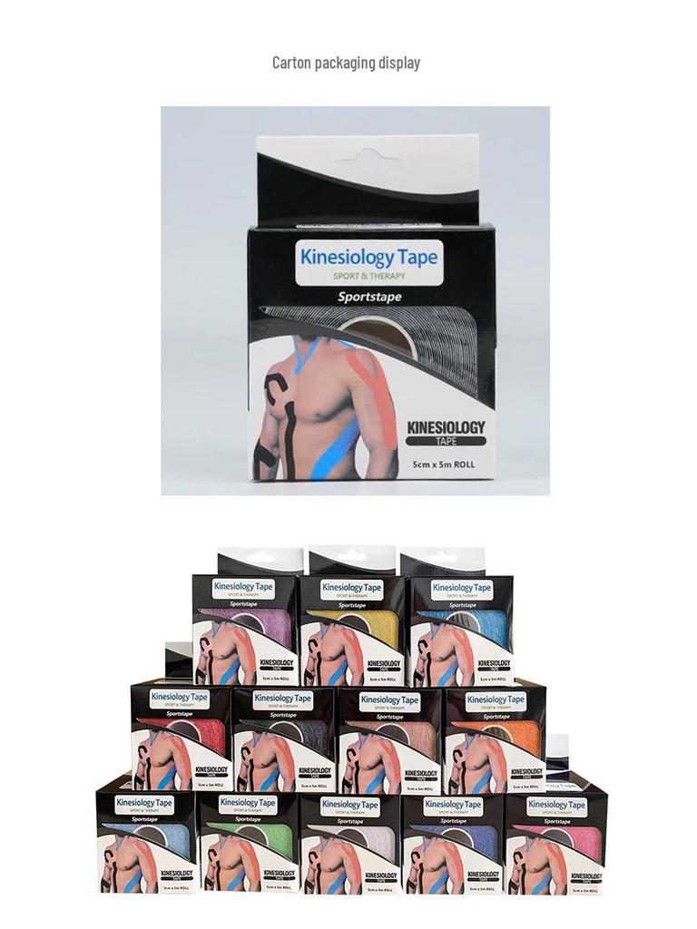 Elastic Kinesiology Muscle Tape & Nipple Covers Athletic Bandage