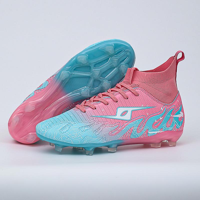 

CICERO high-quality professional football shoes men s and women s FG long nails non-slip and wear-resistant youth actual competition training shoes 35