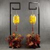 Chinese Wedding Aisle & Stage Decor: Red Carpet, Lanterns, Ornaments