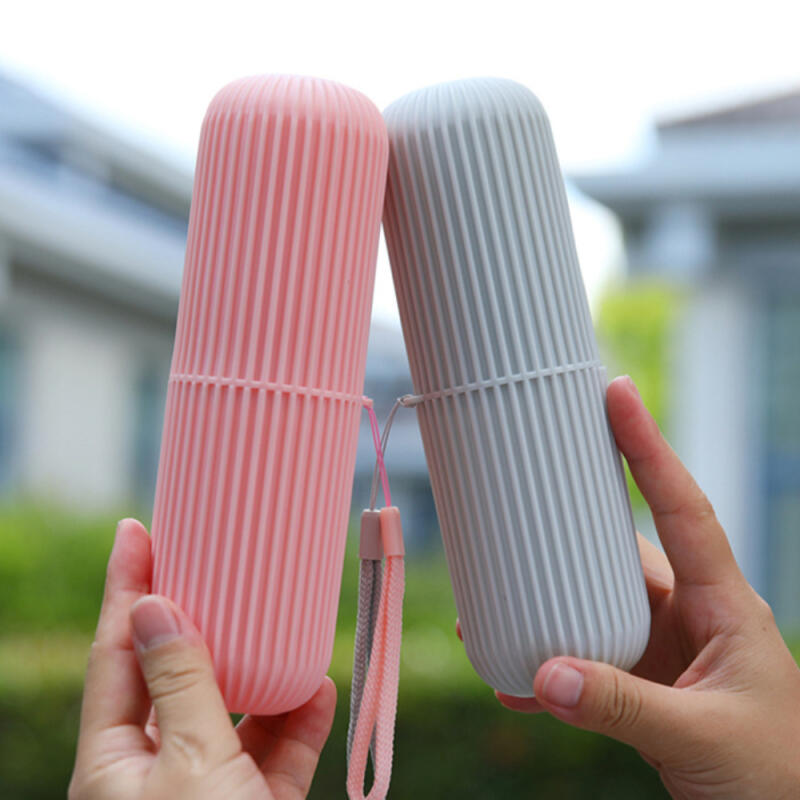 Portable Toothbrush Toothpaste Case for Office Travel Toothbrush Storage