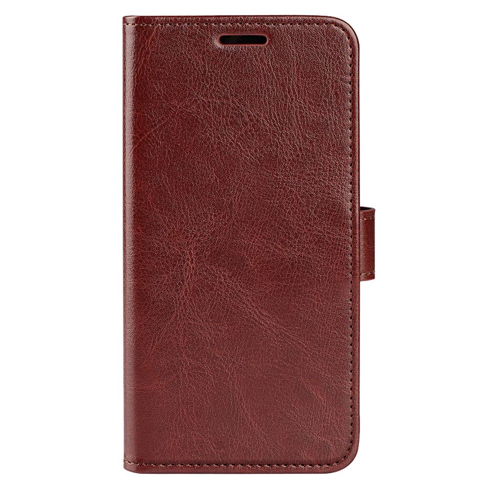 For Motorola Moto E13 4G Cell Phone Cover Crazy Horse Texture Leather Wallet Flip Stand Phone Case