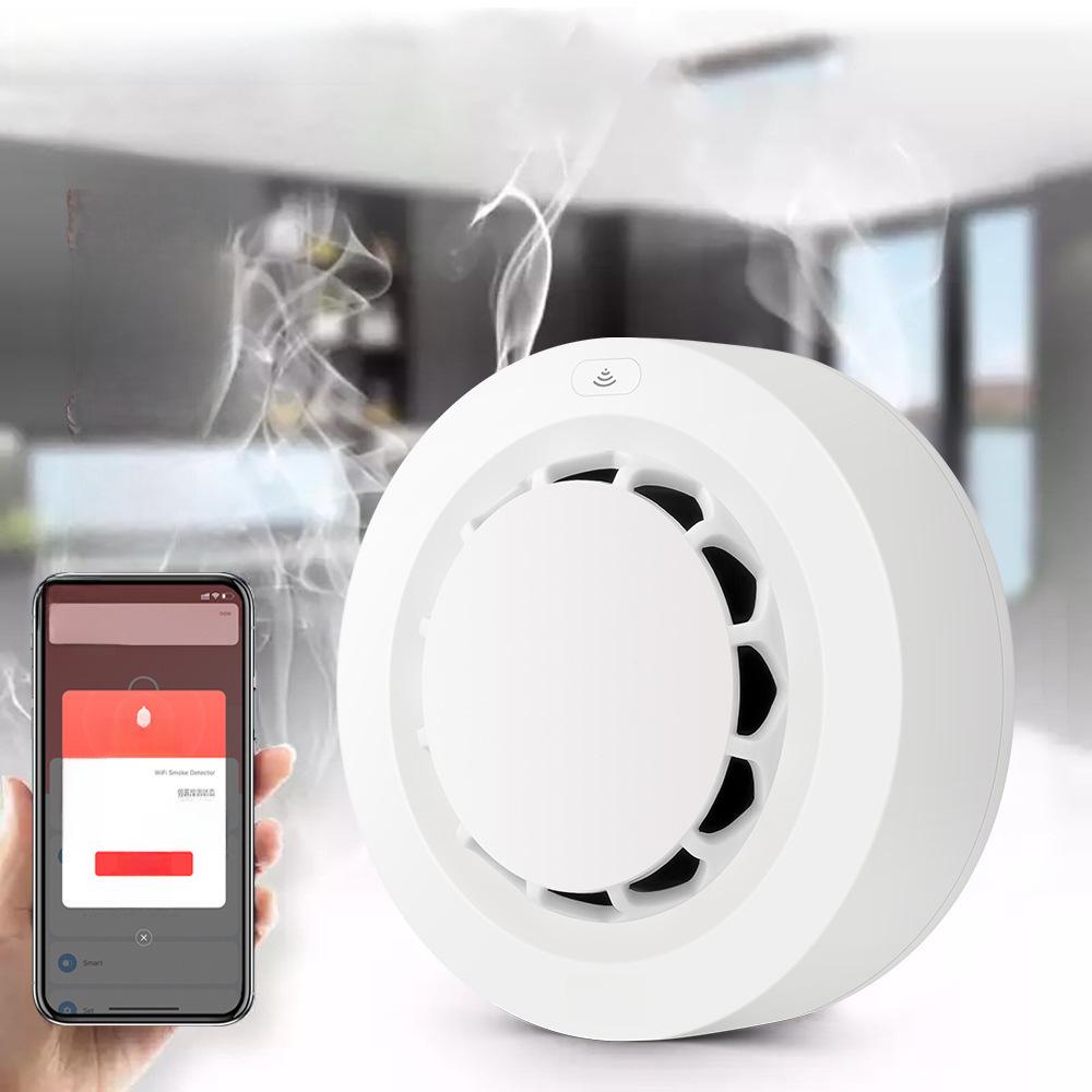 

Tuya WiFi Smoke Detector: Smart Home Fire Alarm Sensor