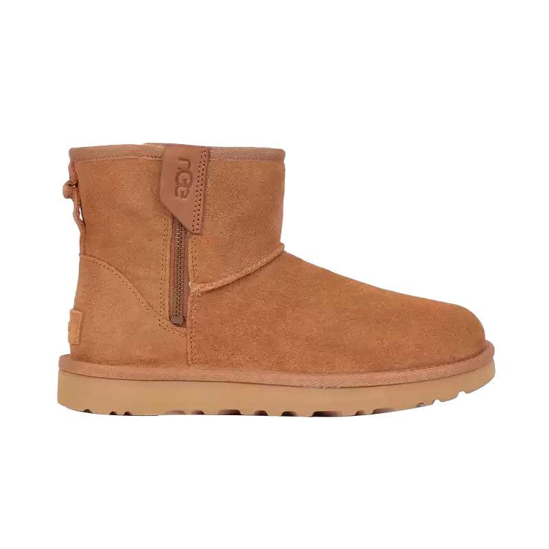UGG Thermal Cushioning Slip Resistant Short Snow Boots Women's Chestnut Sneakers 1151230CHE
