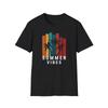 Sommer Vibes Unisex Softstyle T-Shirt, Strandmode, Lässiges Sommer-T-Shirt, Geschenk