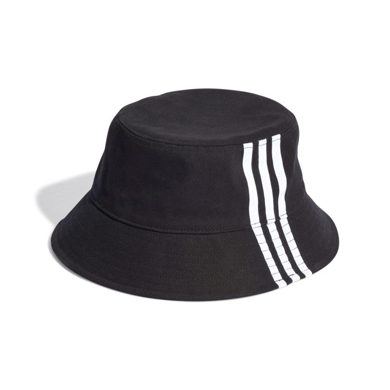 adidas Originals Cotton Bucket Hats Unisex Black Adidas II0744