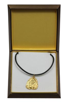 Shih Tzu, Chrysanthemum Dog I - Dog Necklace In Gift Box, Gold-plated Pendant for Dog Fan, Striking Jewellery by