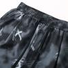 Men's Plus Size Tie Dye Graphic Casual Shorts – Elastic Waist Drawstring Loose Fit Summer Shorts (5XL-11XL)