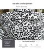 Women's Leopard Print Padded Jacket - Autumn Winter Style, Thickened Short Stand Collar, Cotton Outerwear.
