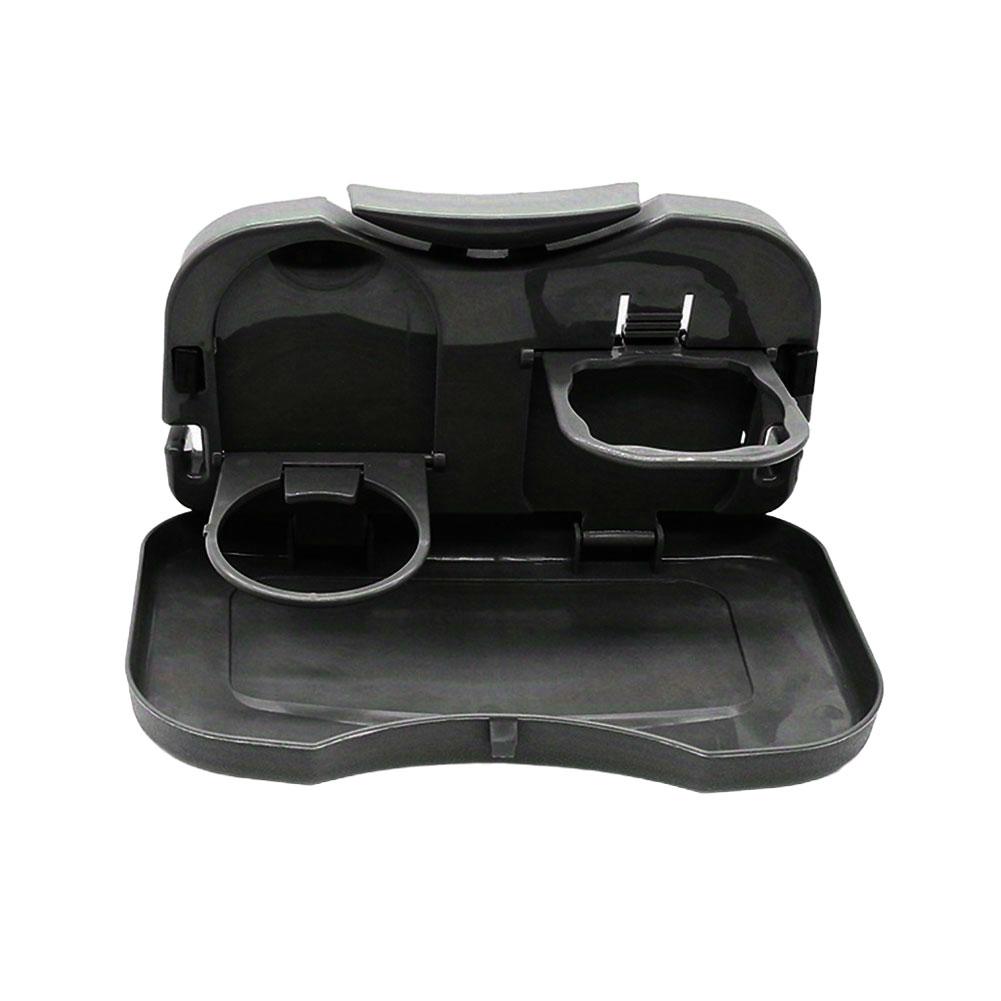 

Car Seat Back Dining Table Drink Food Cup Tray Auto Foldable Desk Tray Holder Q-4