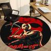 1pcFriday the 13th Office Round Area Rug, Indoor Mat Suitable For Office, Bedroom Living Room Home Decor, Room Deco,  Offic a0928142