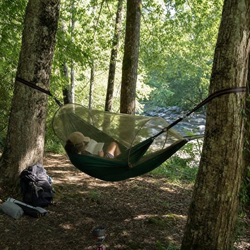 High-strength Load-bearing Hammock Strap Set (including Reinforced Stitched and Woven Stretch-resistant Polyester Strap with High-strength Mountainee