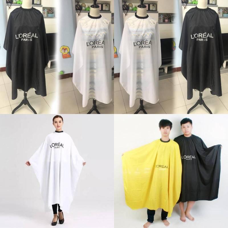 Salon Haircut Apron With Waterproof Polyester Fabric For Barbers And Hairdressers