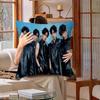 Kpop Style T-Tomorrow X T-Together Txt Office Cushion Pillowcase Car Cushion Cover45X45Cm Lumbar Pillowcase Sofa Pillowcover