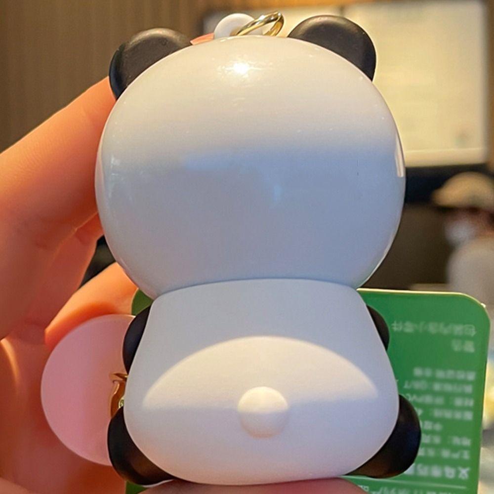 National Tide Face Changing Panda Pendant Sichuan Opera Car Key Ring  Children Gifts