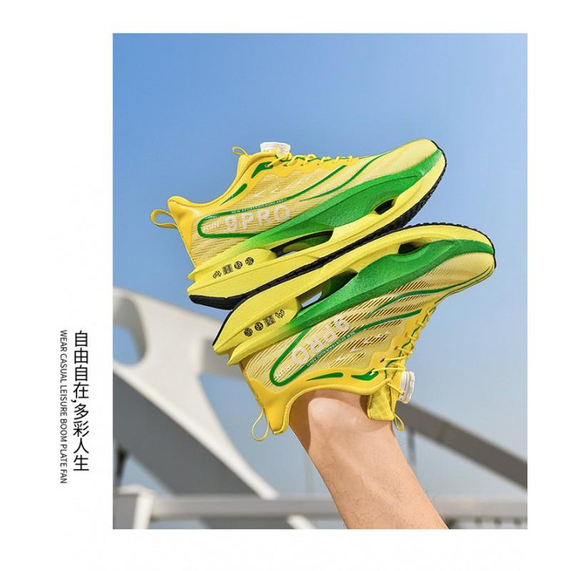 Youth style shoes Kids Running Shoes With Full Carbon Plate Lightweight Cushioning Boys Outdoor Road Sport Sneakers