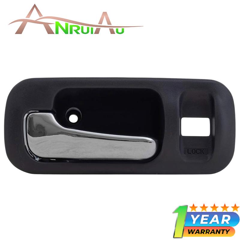 

New 1PC HO1352139 Black Front Driver Side ide Interior Door Handle 72164S10A11ZA Compatible with Honda CRV 1997-2001