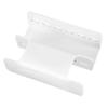 False Eyelashes Grafting Tweezers Stand Holder Rack Eyelash Extension Tweezers  (White)