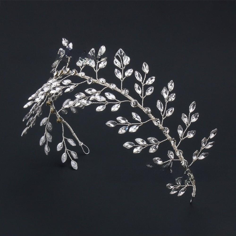 Rhinestone Photography Headband Sparkling Wedding Hair Accessories Sweet Bride Headdress  Women