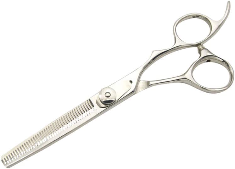 DEEDS P9 Original Set med 2 Trimningssaxar av Japanska Professionella Saxar Har ett 3D-handtag för Enkla Tunningssaxar för Hundar och Klippning