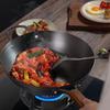 KOBACH 34cm Triple Rust-Proof Deep Nitrogenized Iron Wok