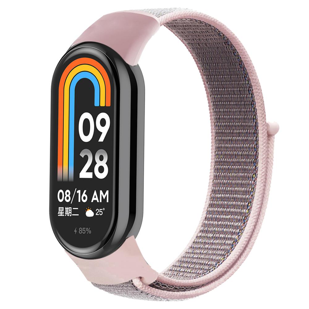 Nylon Loop For Xiaomi Mi Band 10/9/8 Bracelet NFC Breathable Bracelet Wristband Correa Sport Watchband for Mi band 8/9/10 Strap